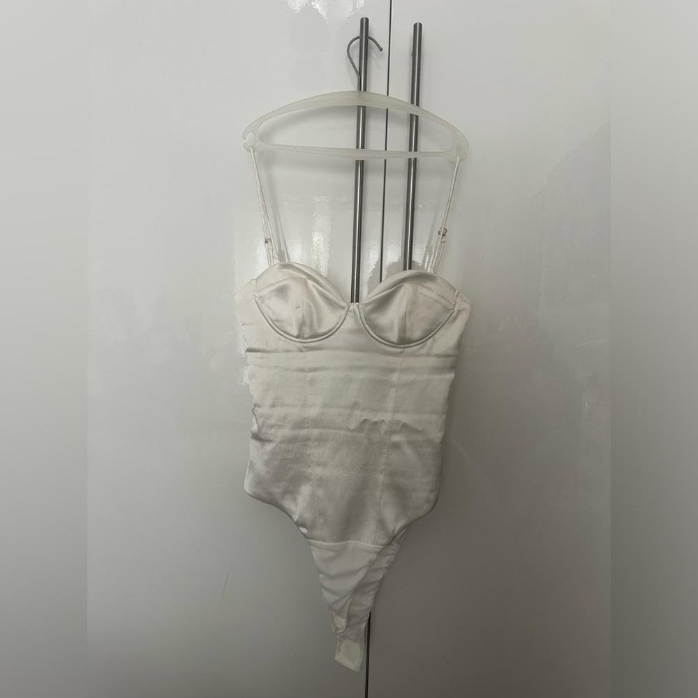 ZARA satin bodysuit